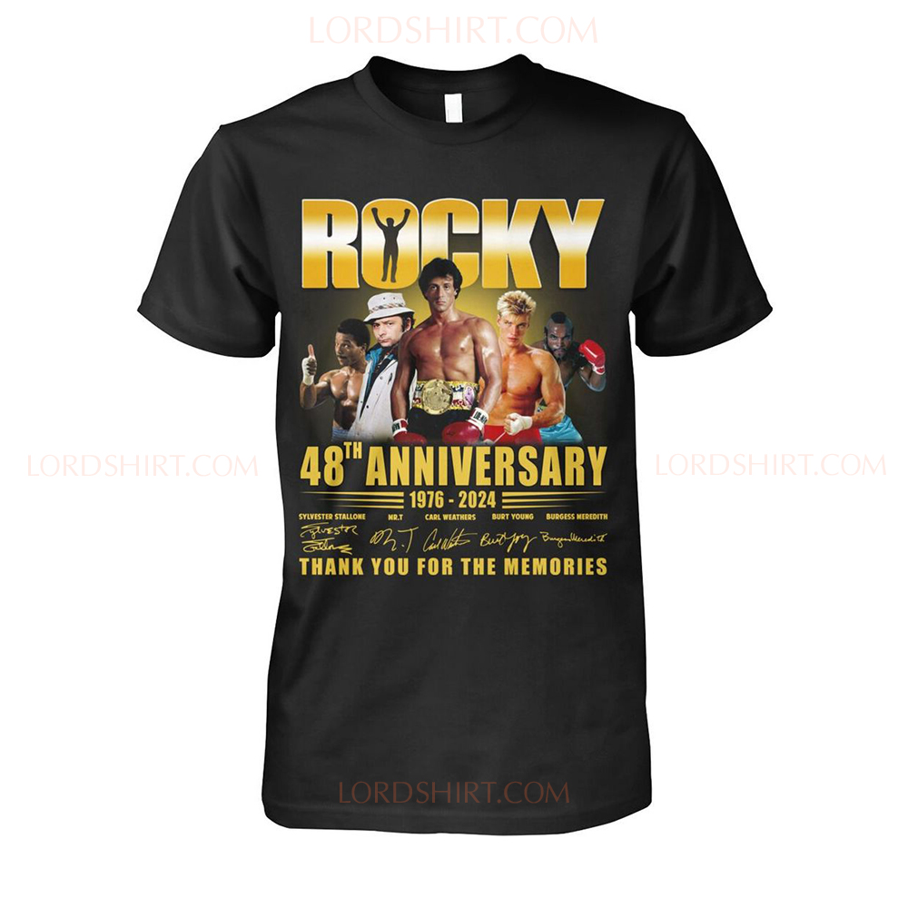 Rocky 48th Anniversary 1976-2024 Thank You For