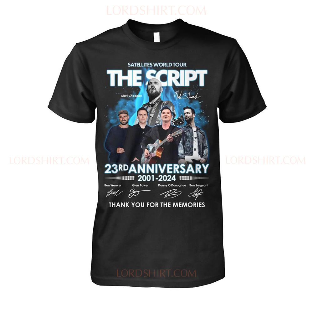 Satellites World Tour The Script 23rd Anniversary