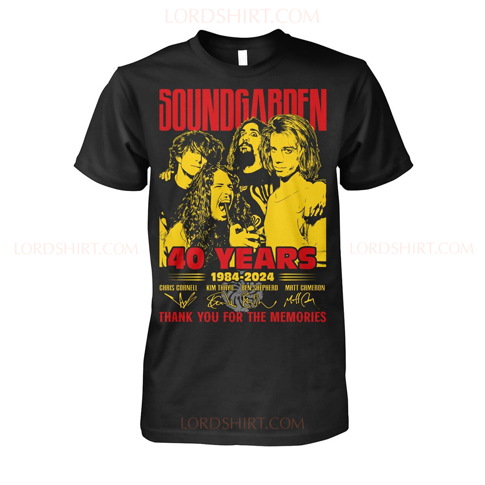 Soundgarden 40 Years 1984-2024 Thank You For