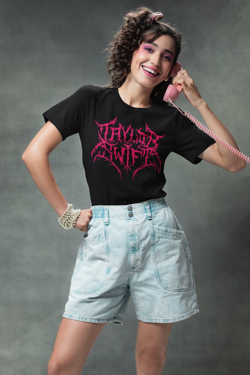 Swiftie SLAMMED, Metal Style TTPD Shirt, Goth TTPD Custom Shirt, Great Gift For Swifties