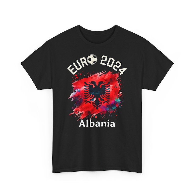 T-Shirt Football European Championship 2024 Albania, Euro 2024