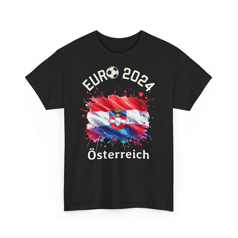 T-Shirt Football European Championship 2024 Austria, Euro 2024