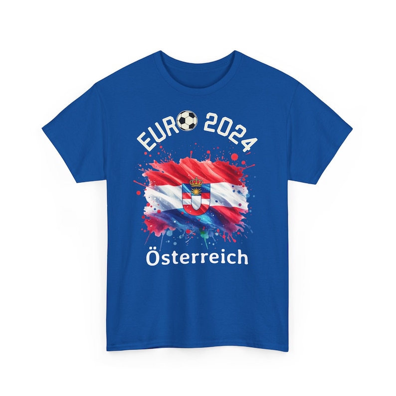 T-Shirt Football European Championship 2024 Austria, Euro 2024