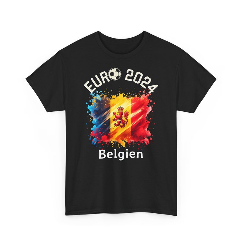 T-Shirt Football European Championship 2024 Belgium, Euro 2024