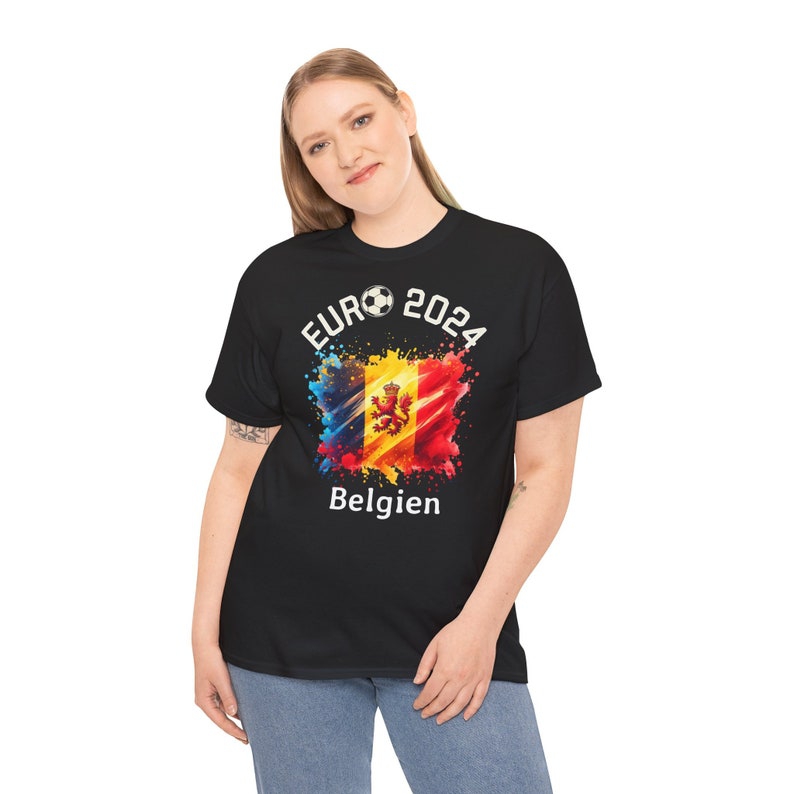 T-Shirt Football European Championship 2024 Belgium, Euro 2024