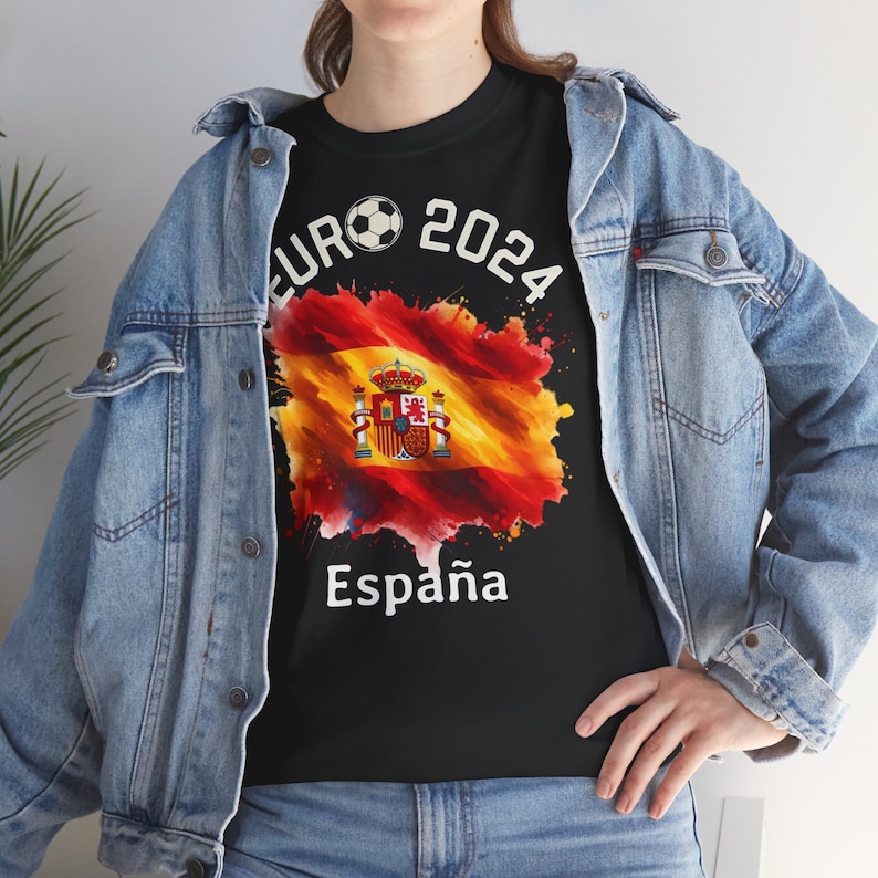 T-Shirt Football European Championship 2024 Espana Spain, Euro 2024