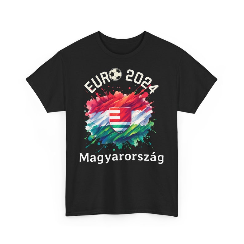 T-Shirt Football European Championship 2024 Magyarorszag Hungary, Euro 2024