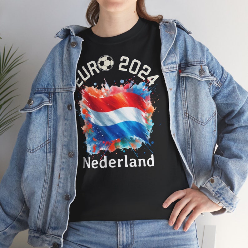 T-Shirt Football European Championship 2024 Nederland Netherlands, Euro 2024