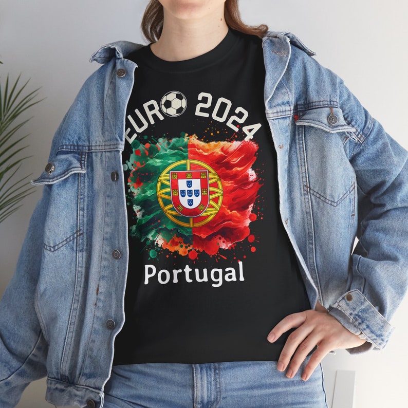 T-Shirt Football European Championship 2024 Portugal, Euro 2024