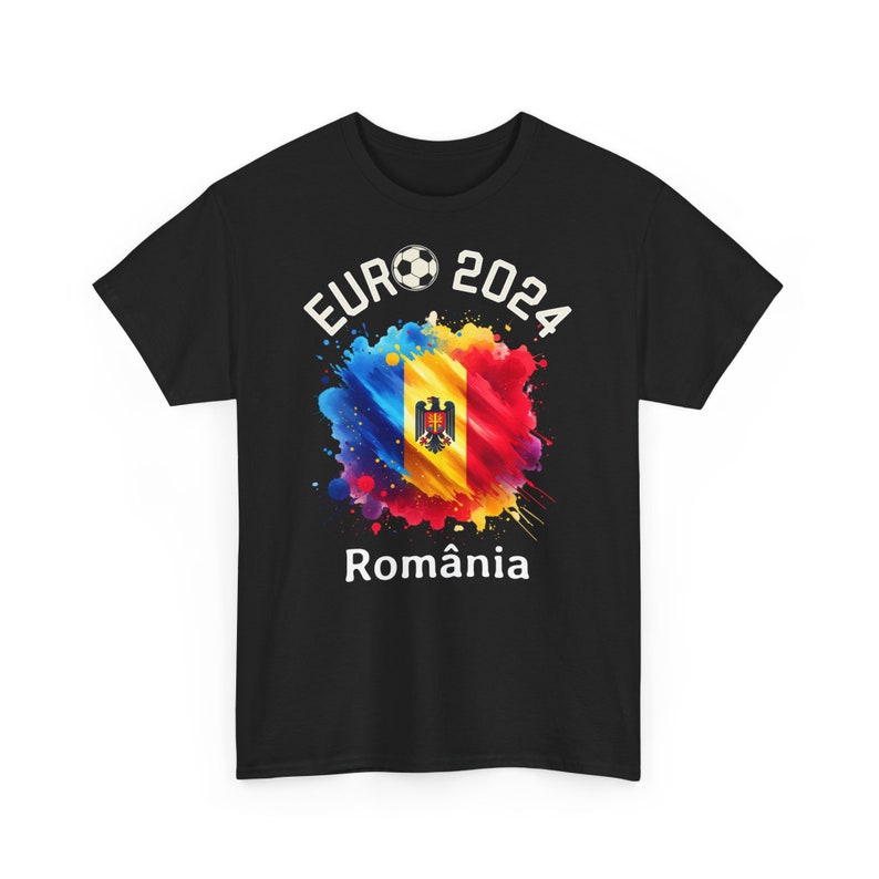 T-Shirt Football European Championship 2024  Romania, Euro 2024