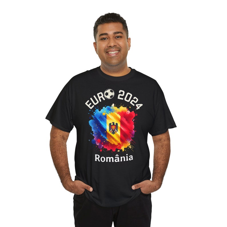 T-Shirt Football European Championship 2024  Romania, Euro 2024