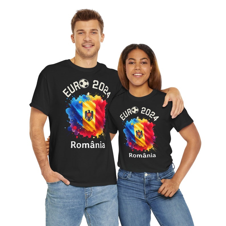 T-Shirt Football European Championship 2024  Romania, Euro 2024