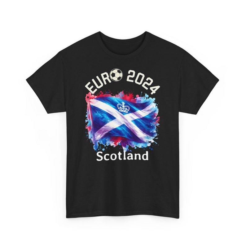 T-Shirt Football European Championship 2024 Scotland, Euro 2024