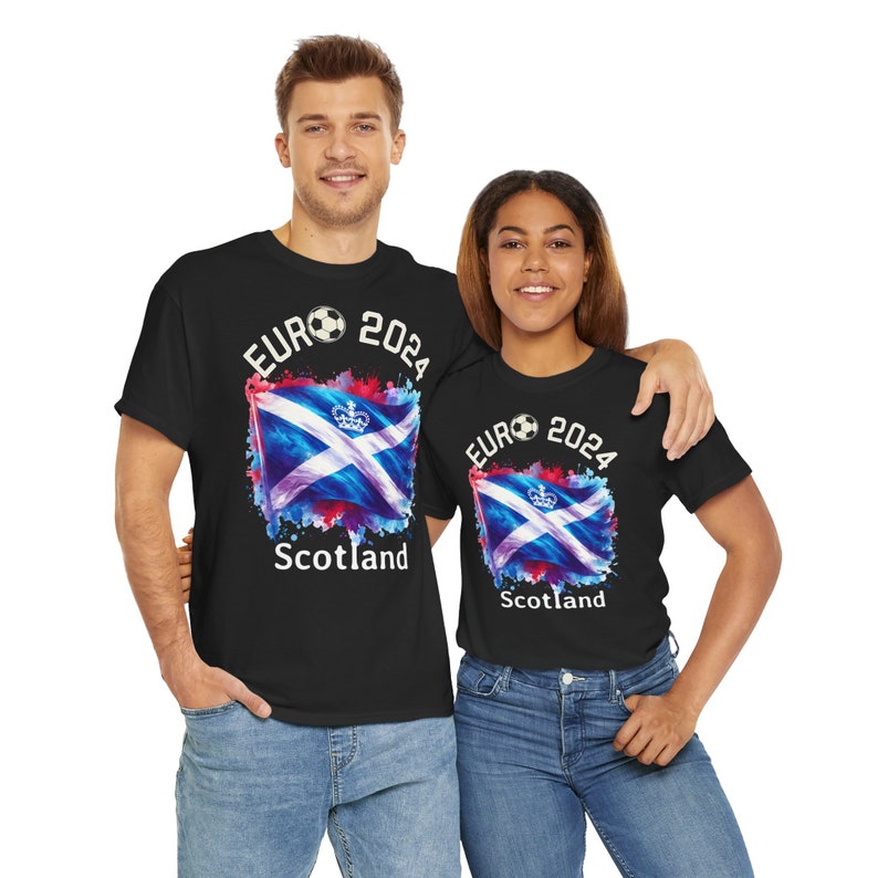 T-Shirt Football European Championship 2024 Scotland, Euro 2024