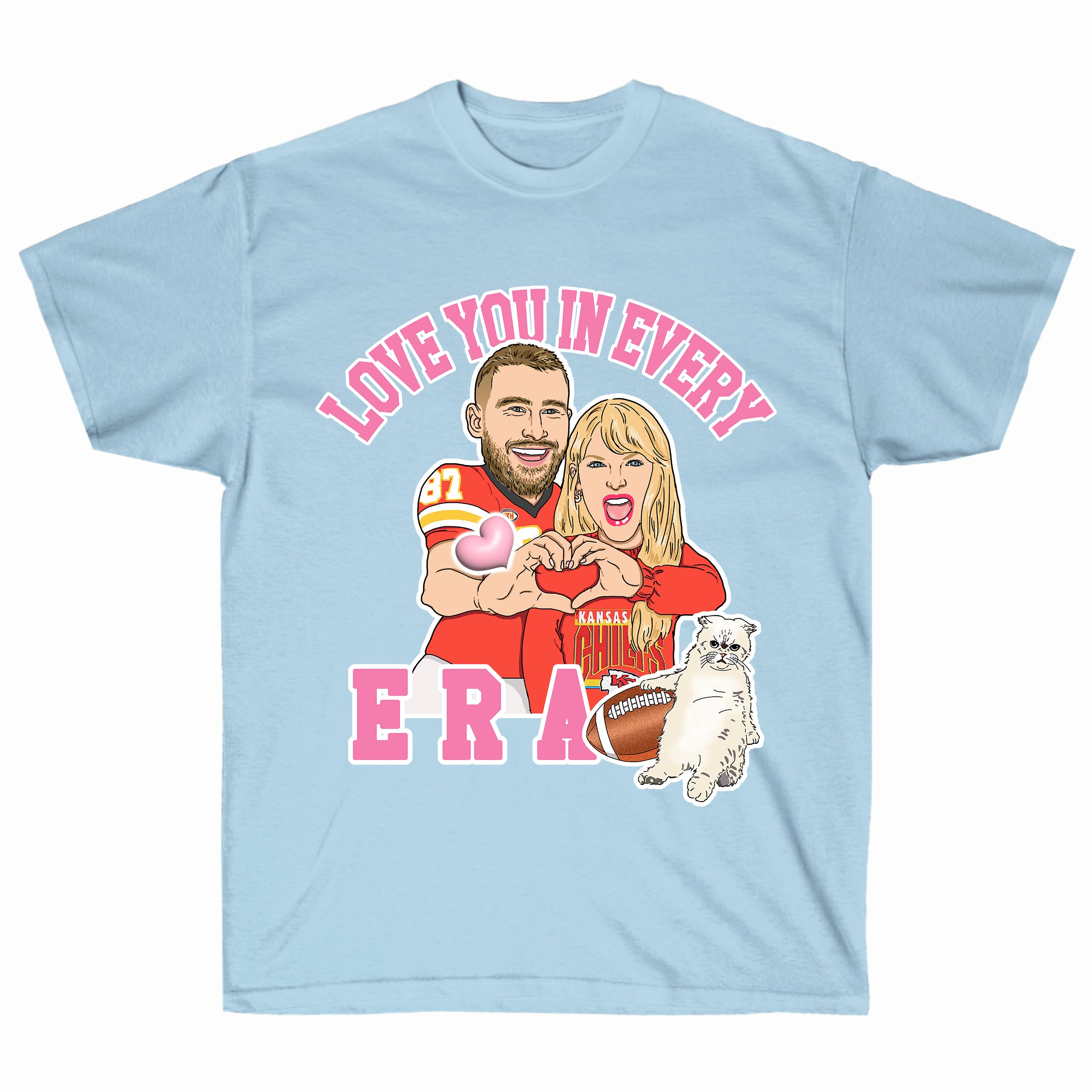 Taylor Swift, Travis Kelce T-Shirt - Love Story