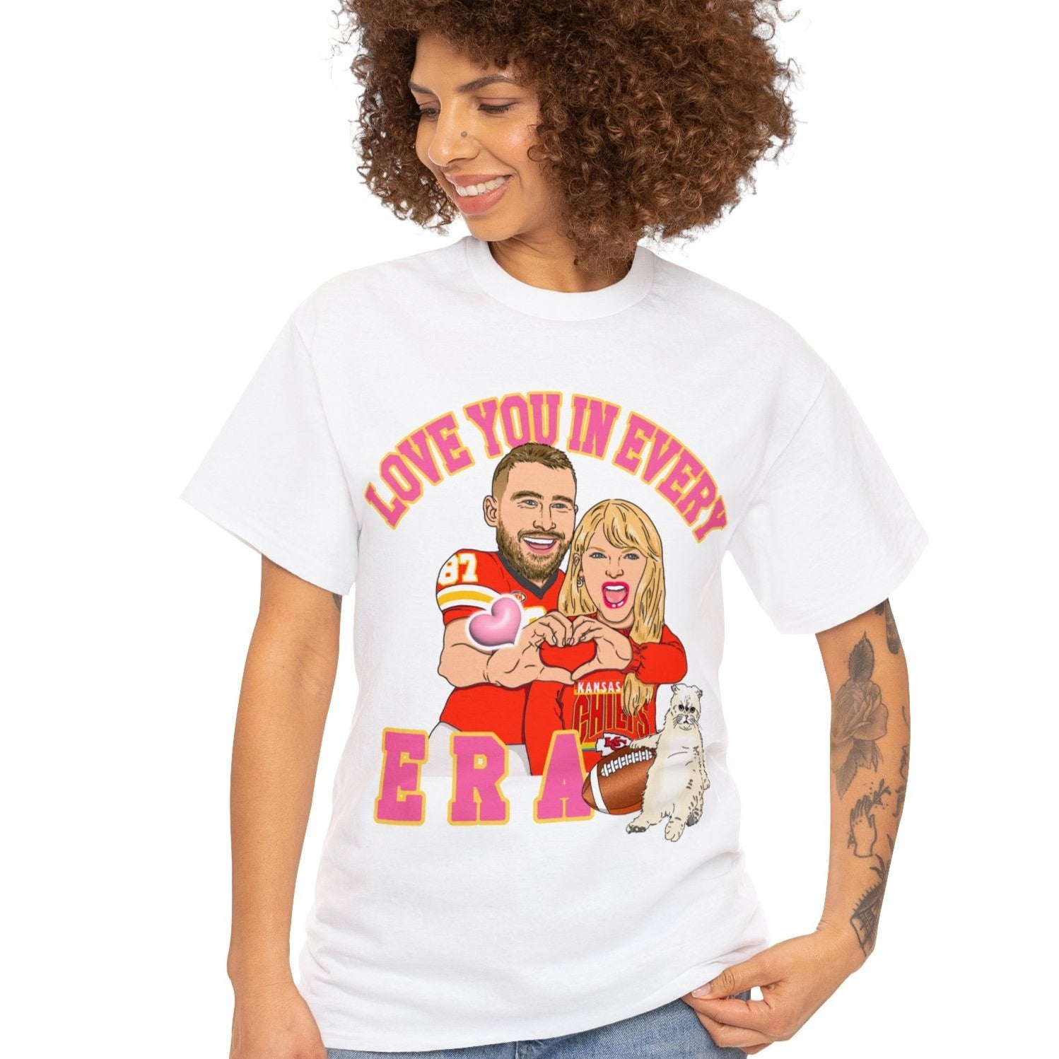 Taylor Swift, Travis Kelce T-Shirt - Love Story