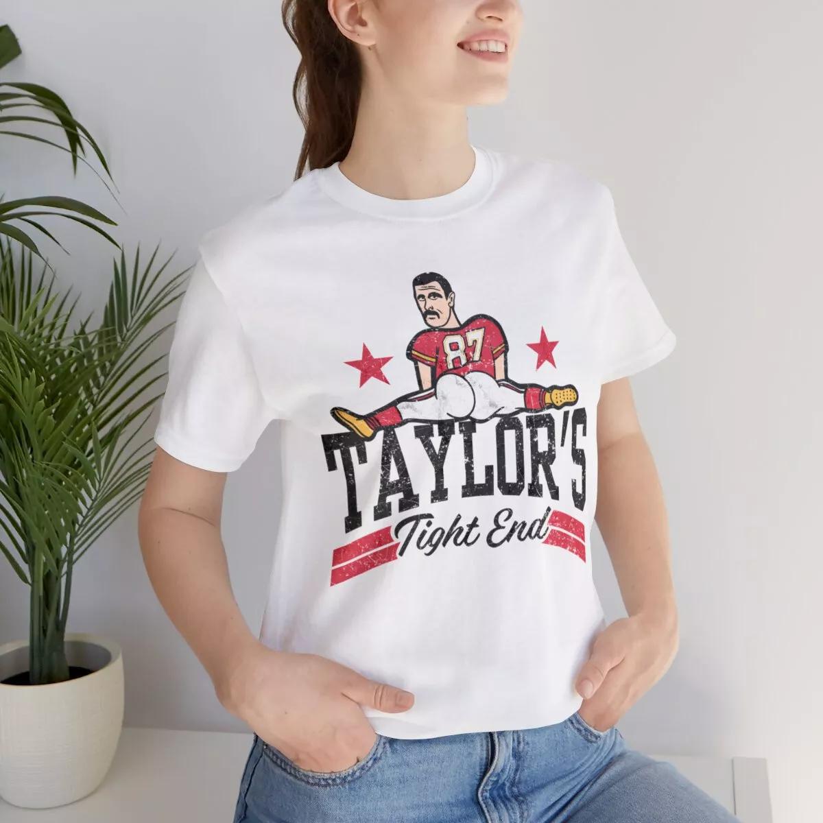 Taylor Swift Travis Kelce Tight End Super Bowl Kansas City Chiefs T-Shirt