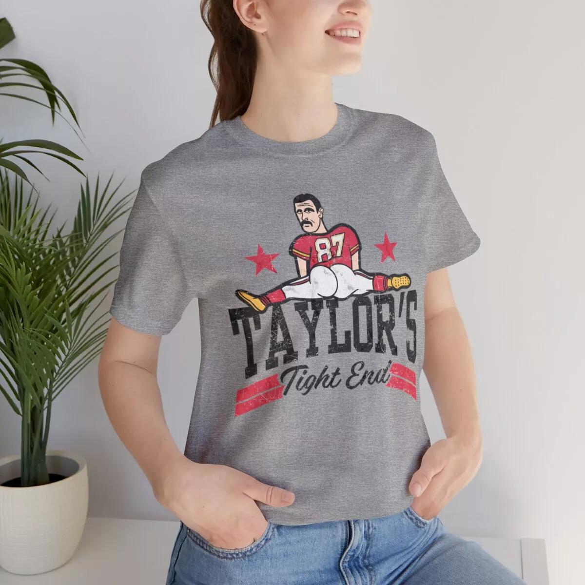 Taylor Swift Travis Kelce Tight End Super Bowl Kansas City Chiefs T-Shirt