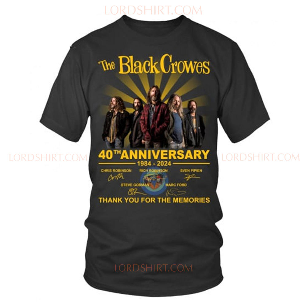 The Black Crowes 40th Anniversary 1984-2024 Thank