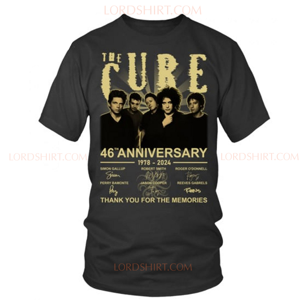 The Cure 46th Anniversary 1978-2024 Thank You