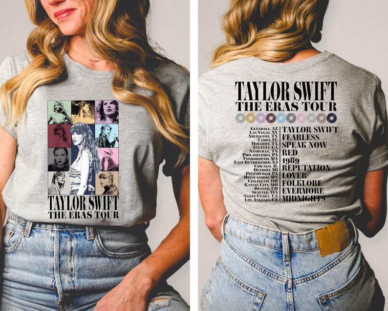 Two Sided Eras Tour Concert Shirt, Long Live Shirt, Concert Outfit, Her Song Lyric Shirt,Eras Tour Tee, TS Merch Shirt